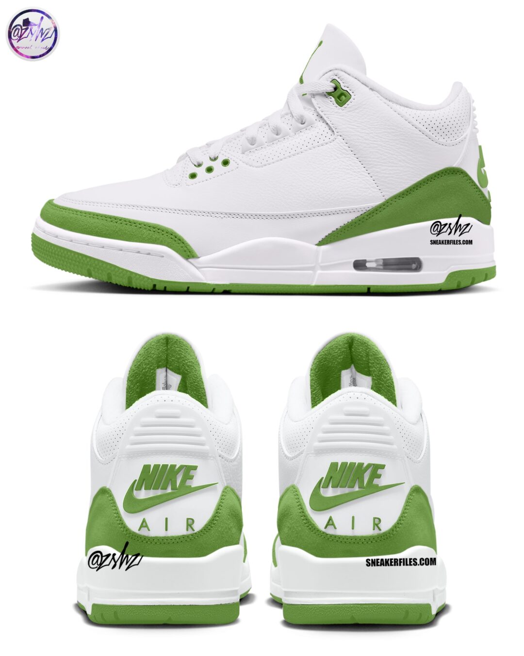 【2027年 5/1 発売予定】NIKE AIR JORDAN 3 RETRO OG “Matcha Pack/Summit White/Chlorophyll” (ナイキ エア ジョーダン “抹茶/サミットホワイト/クロロフィル”) [JJ1473-100/JJ1473-300]