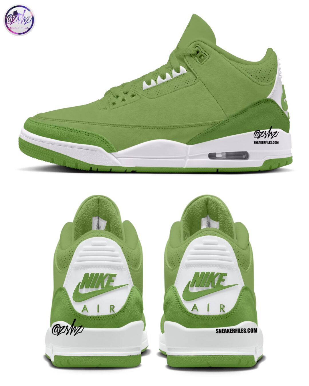 【2027年 5/1 発売予定】NIKE AIR JORDAN 3 RETRO OG “Matcha Pack/Summit White/Chlorophyll” (ナイキ エア ジョーダン “抹茶/サミットホワイト/クロロフィル”) [JJ1473-100/JJ1473-300]