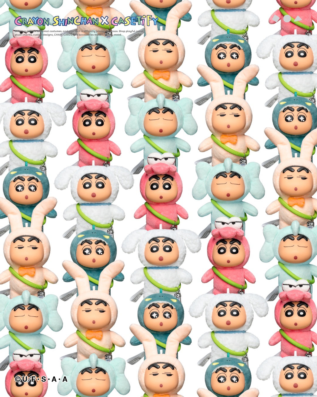 クレヨンしんちゃん × CASETiFY コラボ第2弾コレクションが2025年 8/31 11:00 発売 (ケースティファイ)