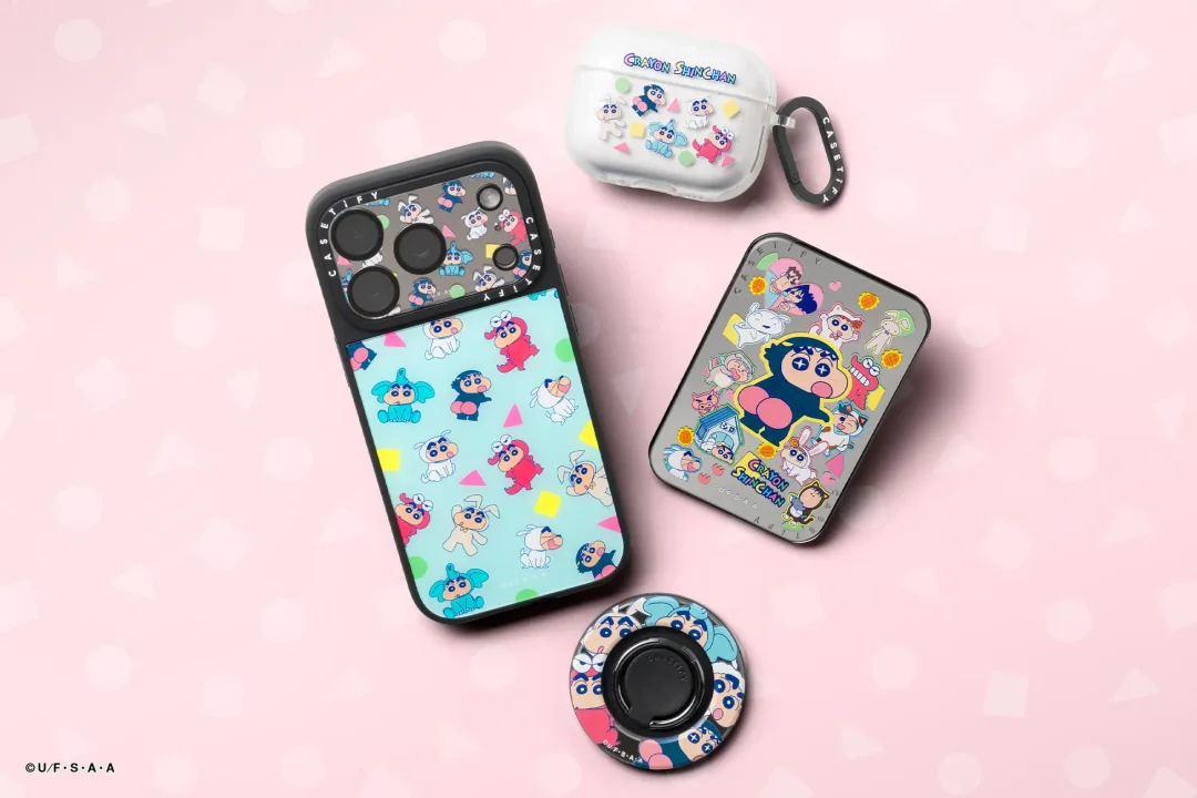 クレヨンしんちゃん × CASETiFY コラボ第2弾コレクションが2025年 8/31 11:00 発売 (ケースティファイ)