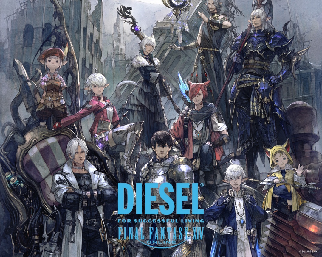 DIESEL × ファイナルファンタジーXIV コラボプロジェクトが2026年 9/16 から始動 (ディーゼル FINAL FANTASY 14)