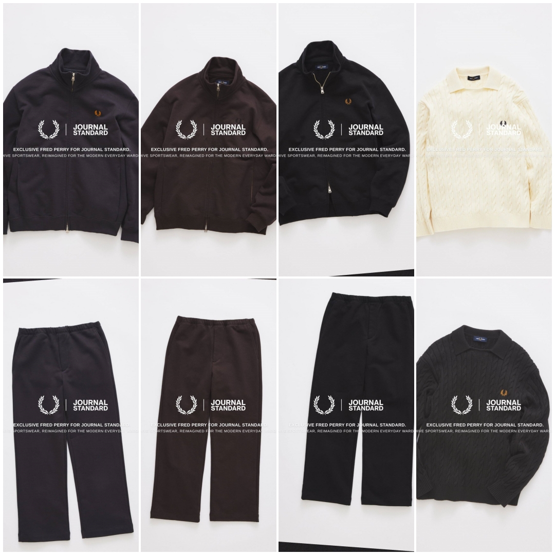 JOURNAL STANDARD × FRED PERRY 別注 2026 FW (ジャーナルスタンダード フレッドペリー 2026年 秋冬)
