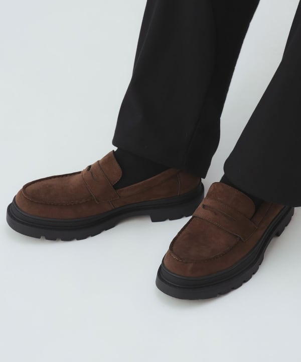 BEAMS HEART 2026 FW “フェイクスエード ヌバック コンビ コインローファー”が9月下旬 発売 (ビームス ハート)