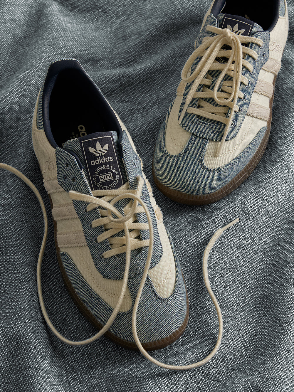 【2026年 8/31 発売】KITH for adidas Originals 2026 FALL SAMBA “Denim” (キス アディダス オリジナルス サンバ “デニム”)