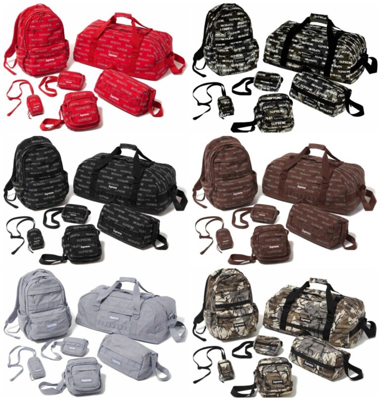 シュプリーム/SUPREME】”バッグ/BAGS” まとめ 2026 FALL/WINTER