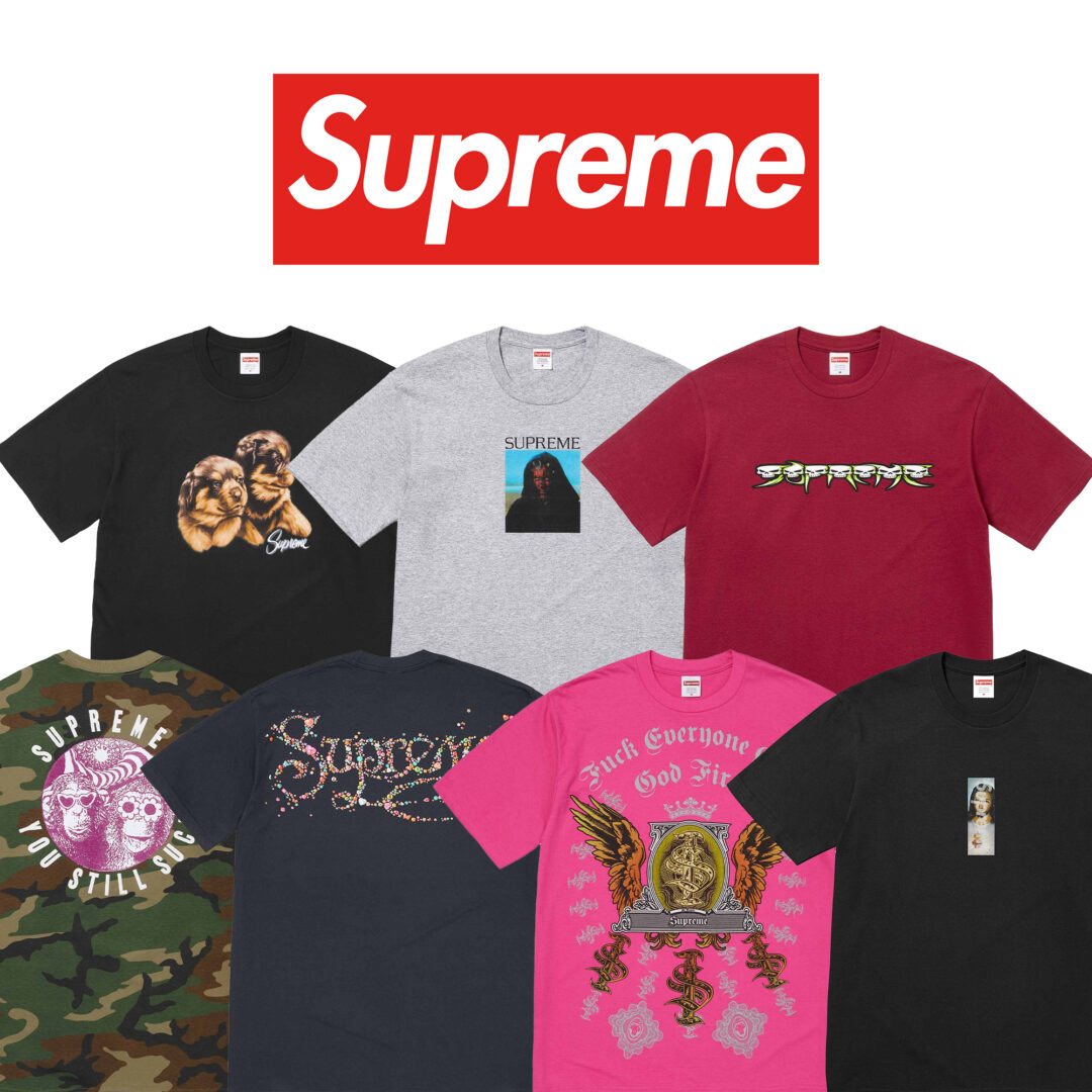 【シュプリーム/SUPREME】"Tシャツ/TEE" まとめ 2026 FALL/WINTER コレクション (2026年 秋冬)