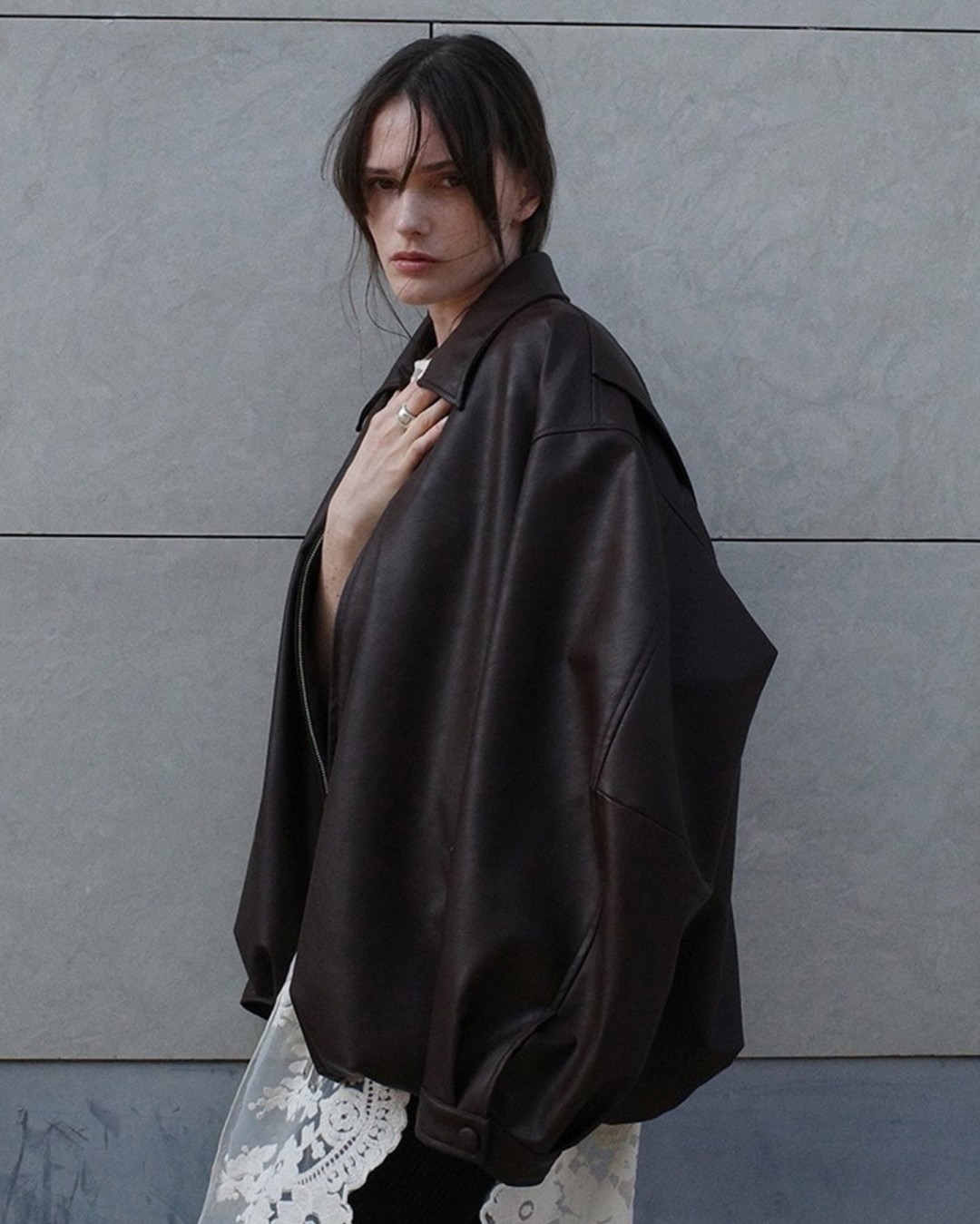 「CLANE FAKE LEATHER BALLOON JACKET」がSTUDIOUS限定で復刻 (クラネ ステュディオス フェイク レザー バルーン ジャケット)