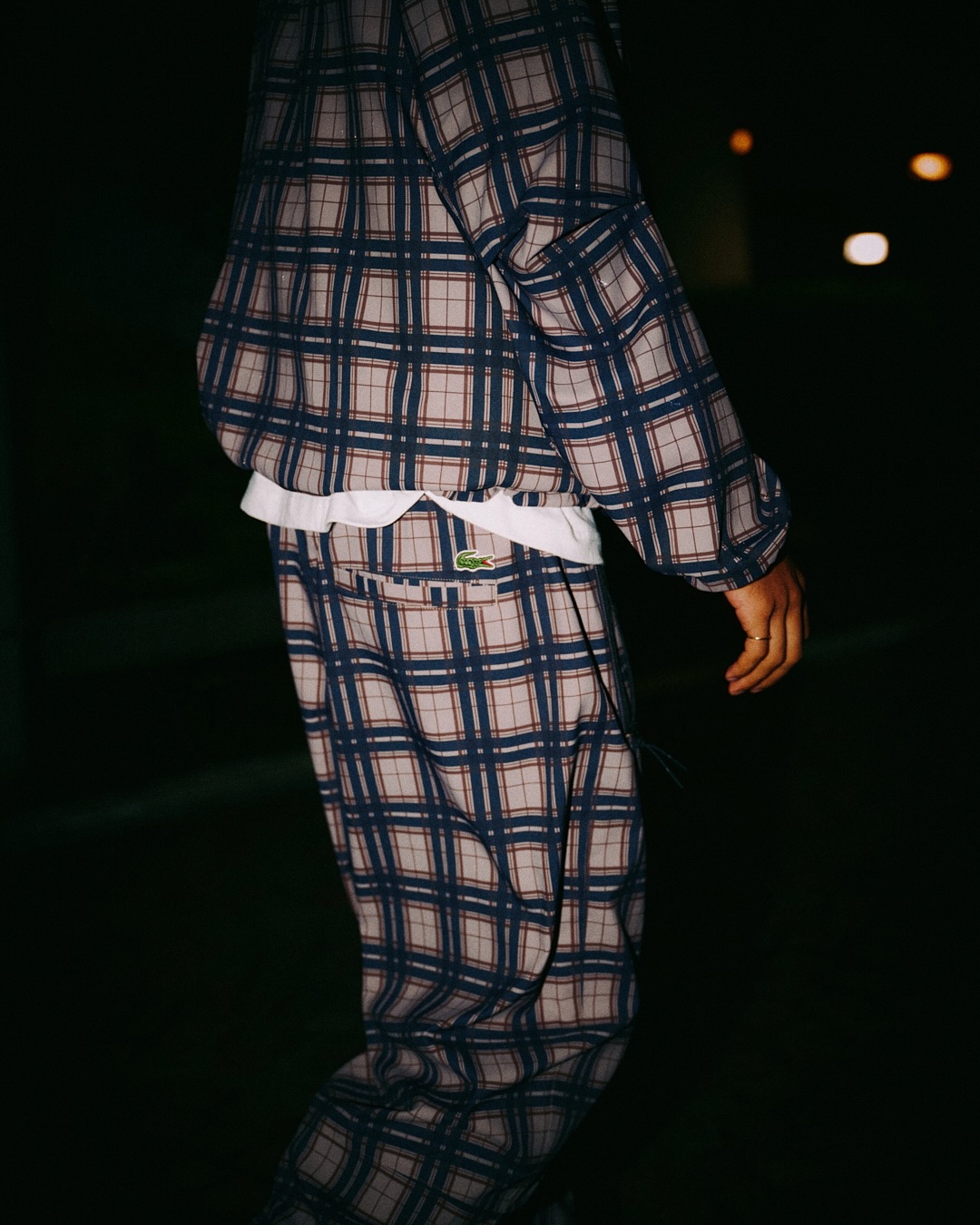 LACOSTE × BEAMS 別注 2026 FW “Plaid Hooded Jacket & Pants”が10/3 発売 (ラコステ ビームス 2026年 秋冬)