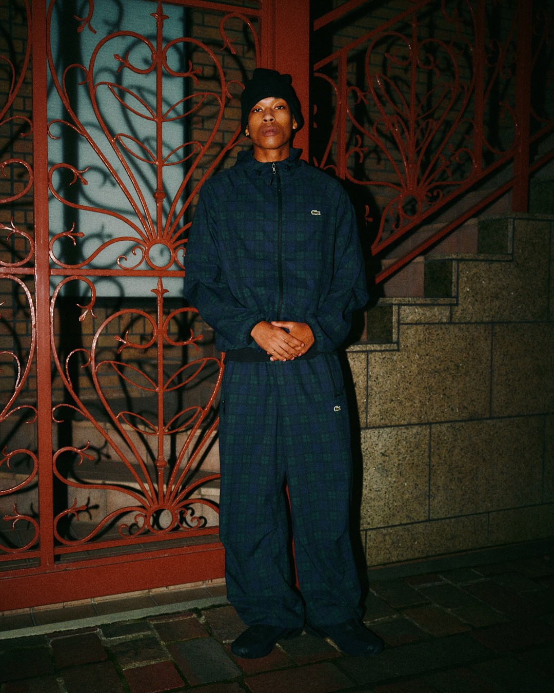 LACOSTE × BEAMS 別注 2026 FW “Plaid Hooded Jacket & Pants”が10/3 発売 (ラコステ ビームス 2026年 秋冬)