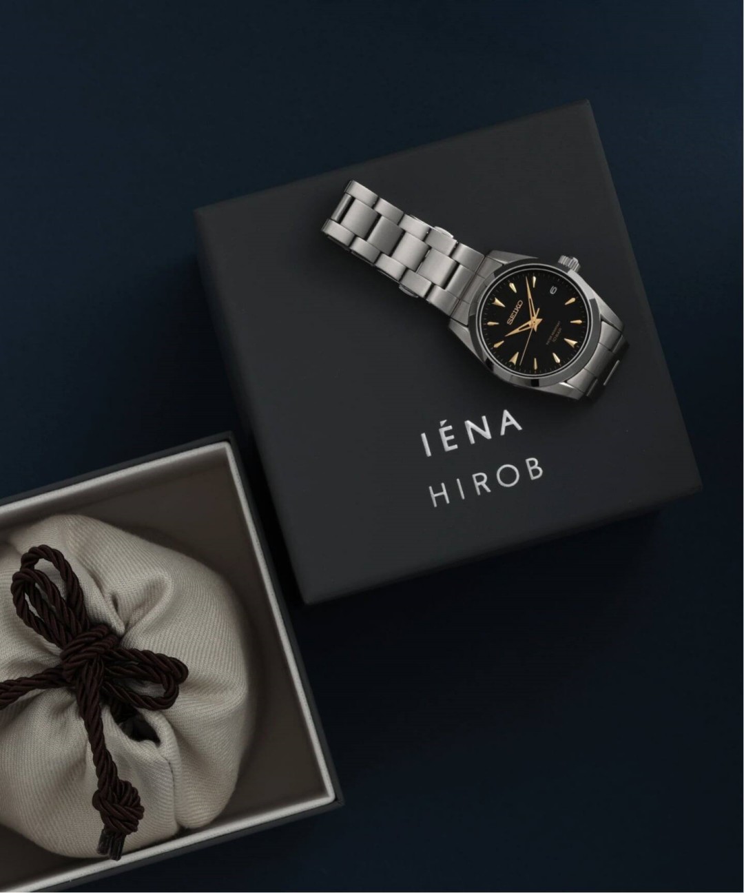 SEIKO Exclusive IENA x HIROB 別注 Blackが2026年 10月中旬 発売 (セイコー イエナ ヒロブ)