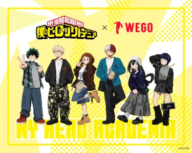 WEGO × アニメ「僕のヒーローアカデミア」コラボアイテムが2026年 9/18 発売 (ウィゴー My Hero Academia ヒロアカ)