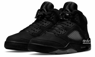 【2027年 秋 発売予定】NIKE AIR JORDAN 5 OG “Black Cat” (ナイキ エア ジョーダン “ブラックキャット”)