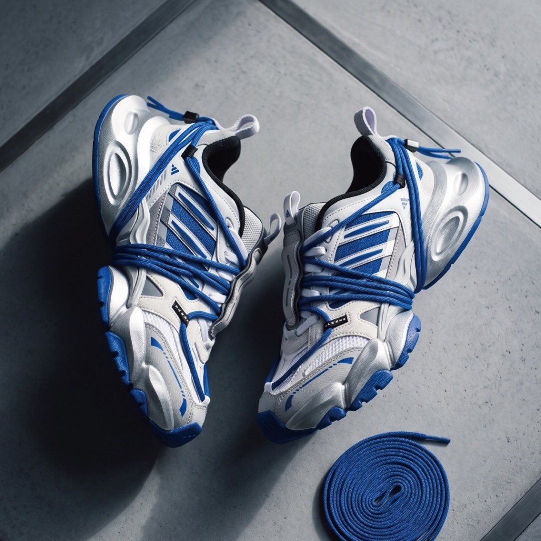 【2026年 発売】adidas Originals XLG RUNNER 2.0 FOS “Blue/White” (アディダス オリジナルス ランナー “ブルー/ホワイト”) [LA7035]