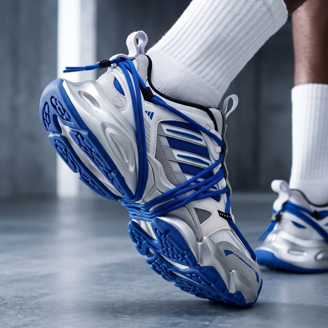【2026年 発売】adidas Originals XLG RUNNER 2.0 FOS “Blue/White” (アディダス オリジナルス ランナー “ブルー/ホワイト”) [LA7035]