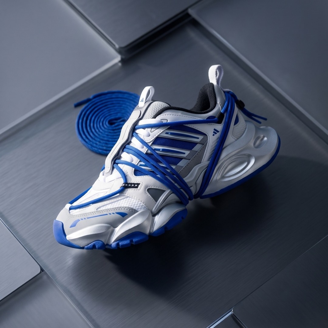 【2026年 発売】adidas Originals XLG RUNNER 2.0 FOS “Blue/White” (アディダス オリジナルス ランナー “ブルー/ホワイト”) [LA7035]