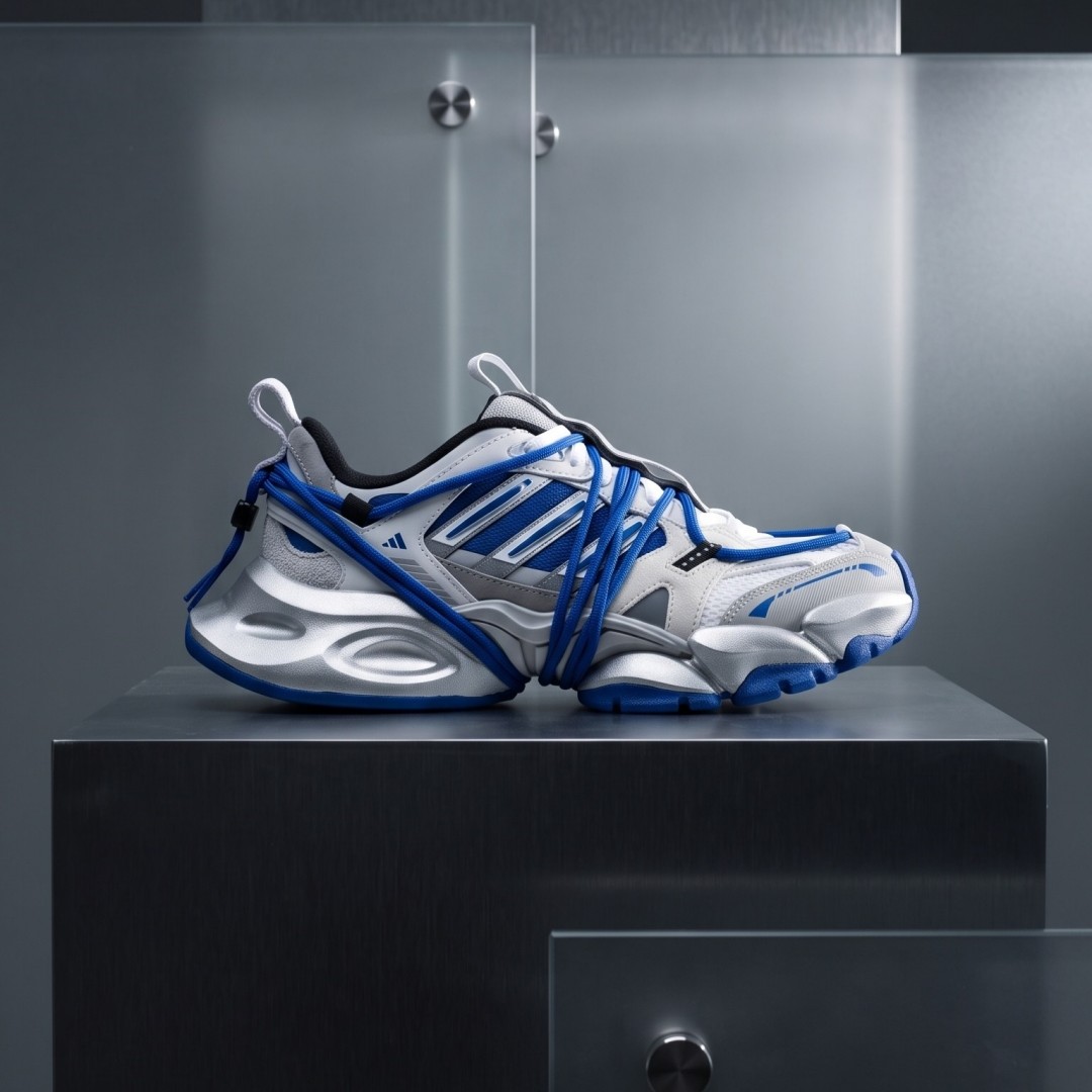【2026年 発売】adidas Originals XLG RUNNER 2.0 FOS “Blue/White” (アディダス オリジナルス ランナー “ブルー/ホワイト”) [LA7035]