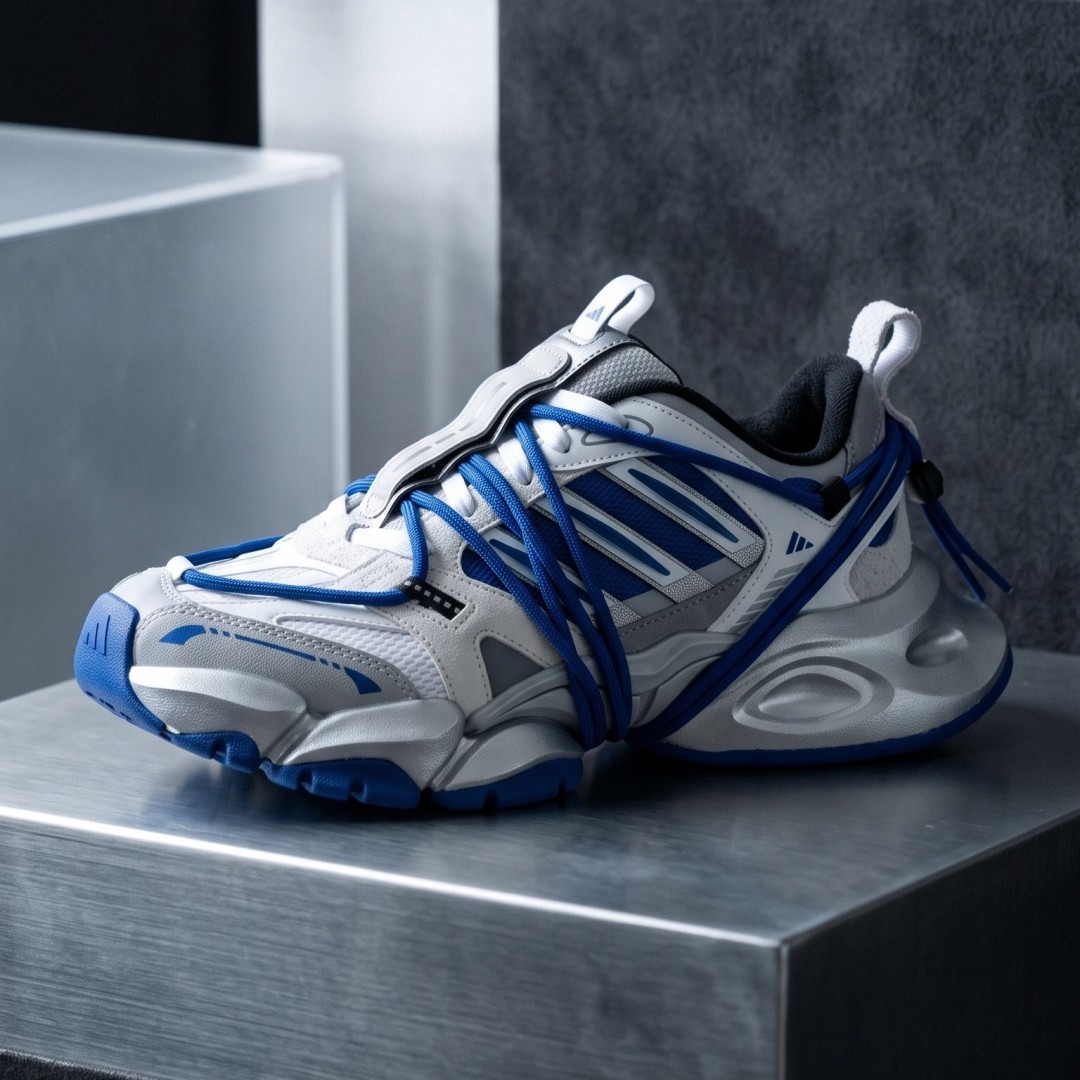 【2026年 発売】adidas Originals XLG RUNNER 2.0 FOS “Blue/White” (アディダス オリジナルス ランナー “ブルー/ホワイト”) [LA7035]