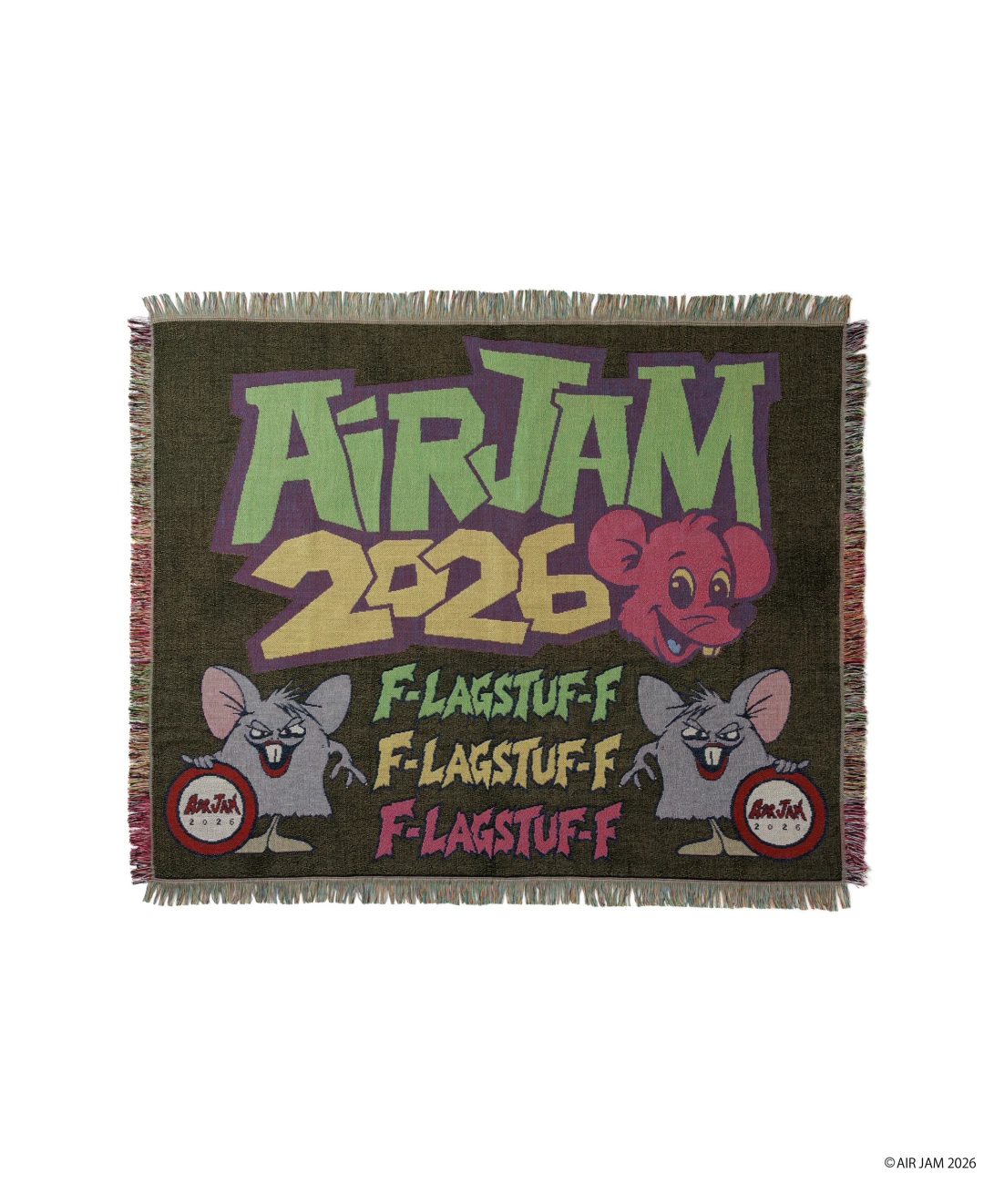 F-LAGSTUF-F x AIR JAM 2026 コラボアイテムが2026年 10/31 23:59 まで予約販売 (フラグスタフ エアジャム Hi-STANDARD ハイスタンダード ハイスタ)