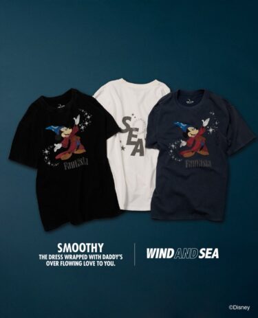 Disney × SMOOTHY × WIND AND SEA 「fantasia」コラボアイテムが2026年 9/26 発売 (ディズニー スムージー ウィンダンシー ファンタジア)