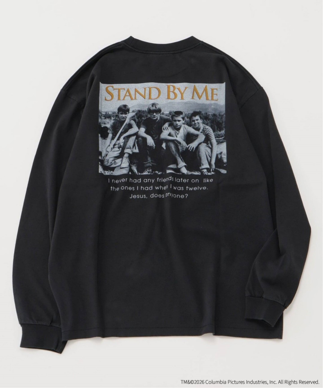 映画「STAND BY ME」× JOURNAL STANDARD relume 2026 FW 別注 “プリント ロンT”が発売 (スタンド・バイ・ミー ジャーナルスタンダード)