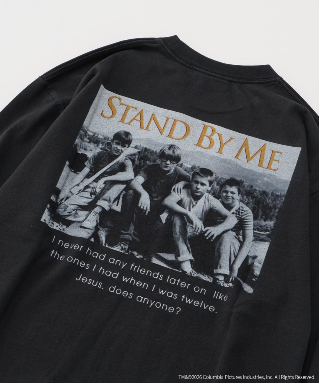 映画「STAND BY ME」× JOURNAL STANDARD relume 2026 FW 別注 “プリント ロンT”が発売 (スタンド・バイ・ミー ジャーナルスタンダード)