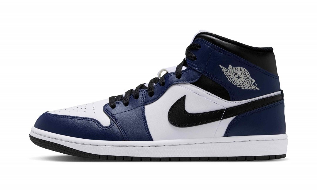 【2026年 9/14 発売】NIKE AIR JORDAN 1 MID “White/College Navy” (ナイキ エア ジョーダン ミッド “ホワイト/カレッジネイビー”) [DQ8426-108]