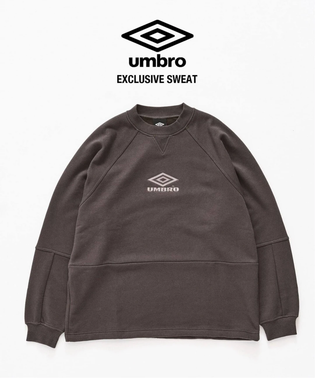 417 EDIFICE × UMBRO 2026 FW 別注 “スウェットシャツ”が10月中旬 発売 (エディフィス アンブロ)