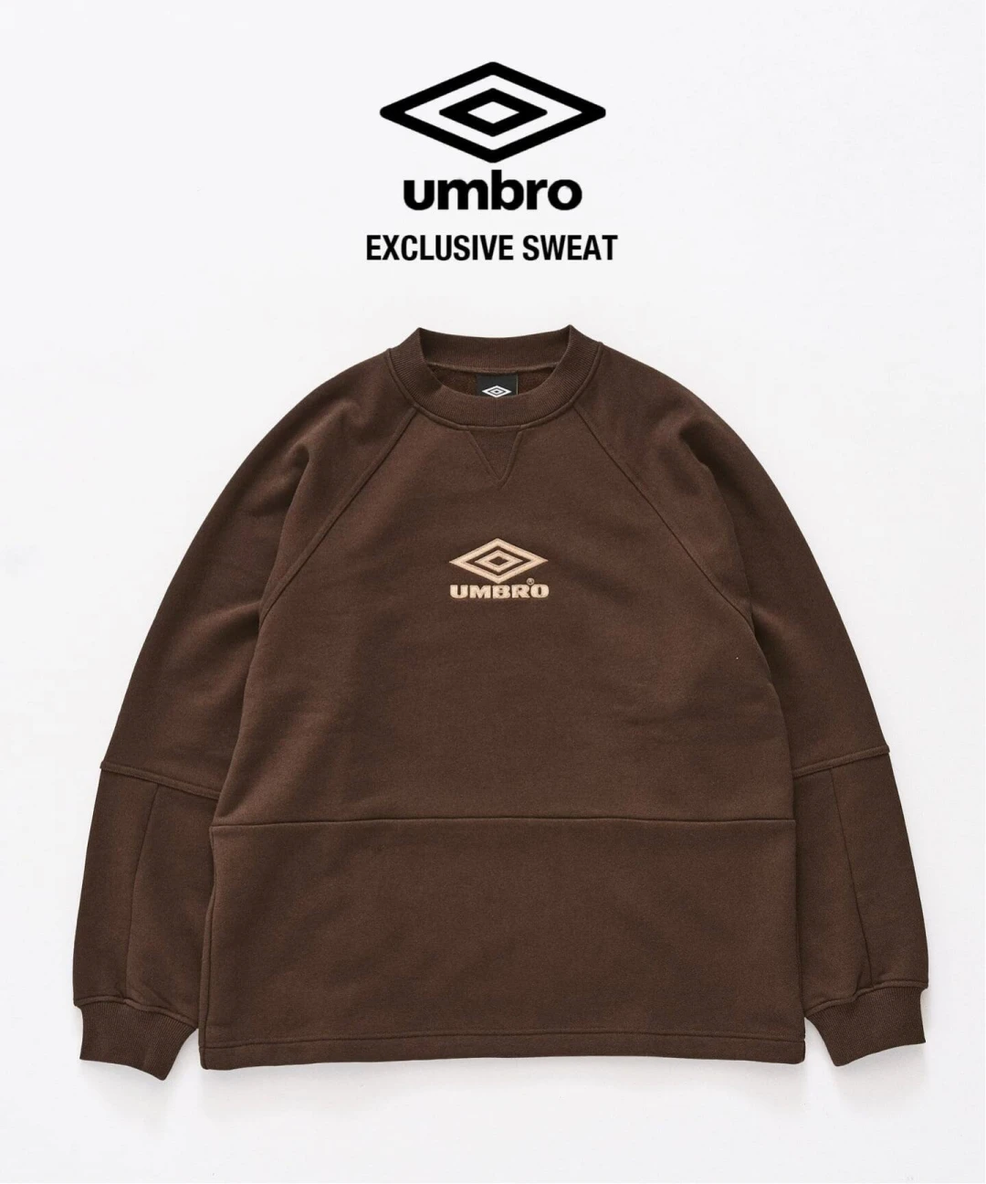 417 EDIFICE × UMBRO 2026 FW 別注 “スウェットシャツ”が10月中旬 発売 (エディフィス アンブロ)