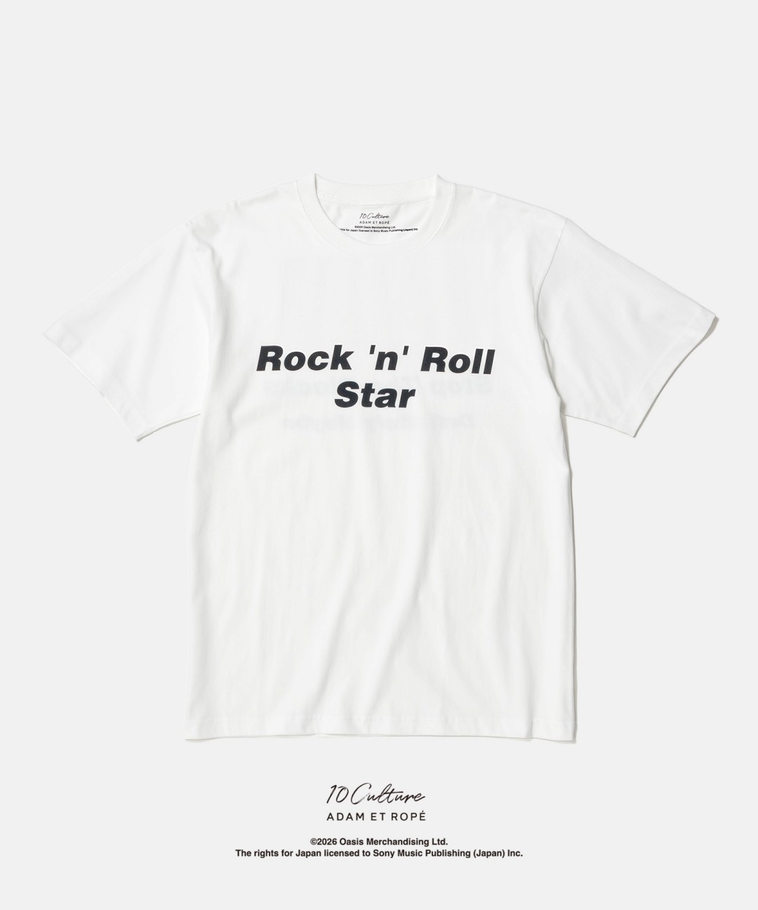 oasis 10Culture / ADAM ET ROPE’ 2026 AW 新作「Stop The Clocks Tee」が9/29 発売 (オアシス アダム エ ロペ ストップ・ザ・クロックス)