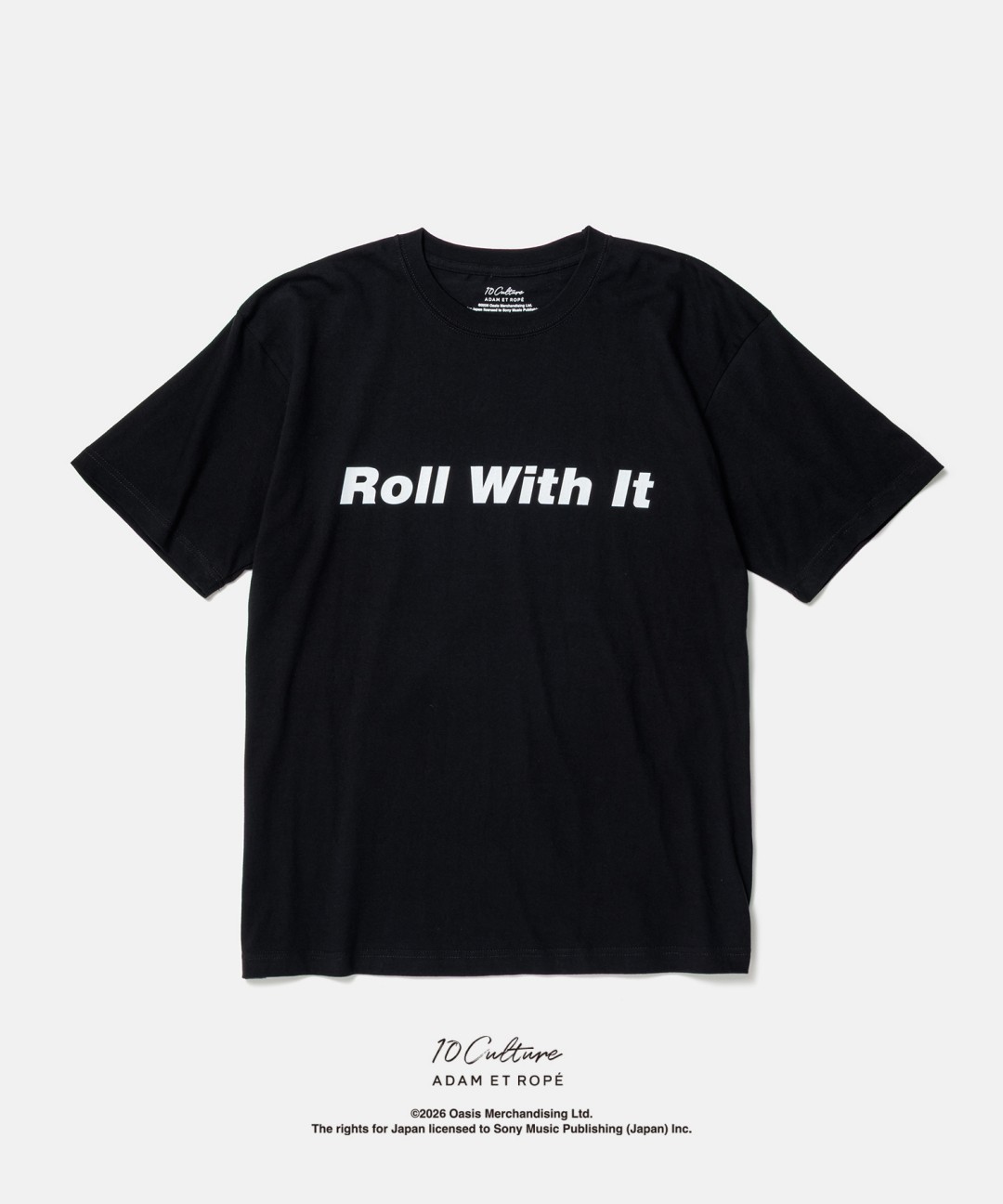 oasis 10Culture / ADAM ET ROPE’ 2026 AW 新作「Stop The Clocks Tee」が9/29 発売 (オアシス アダム エ ロペ ストップ・ザ・クロックス)
