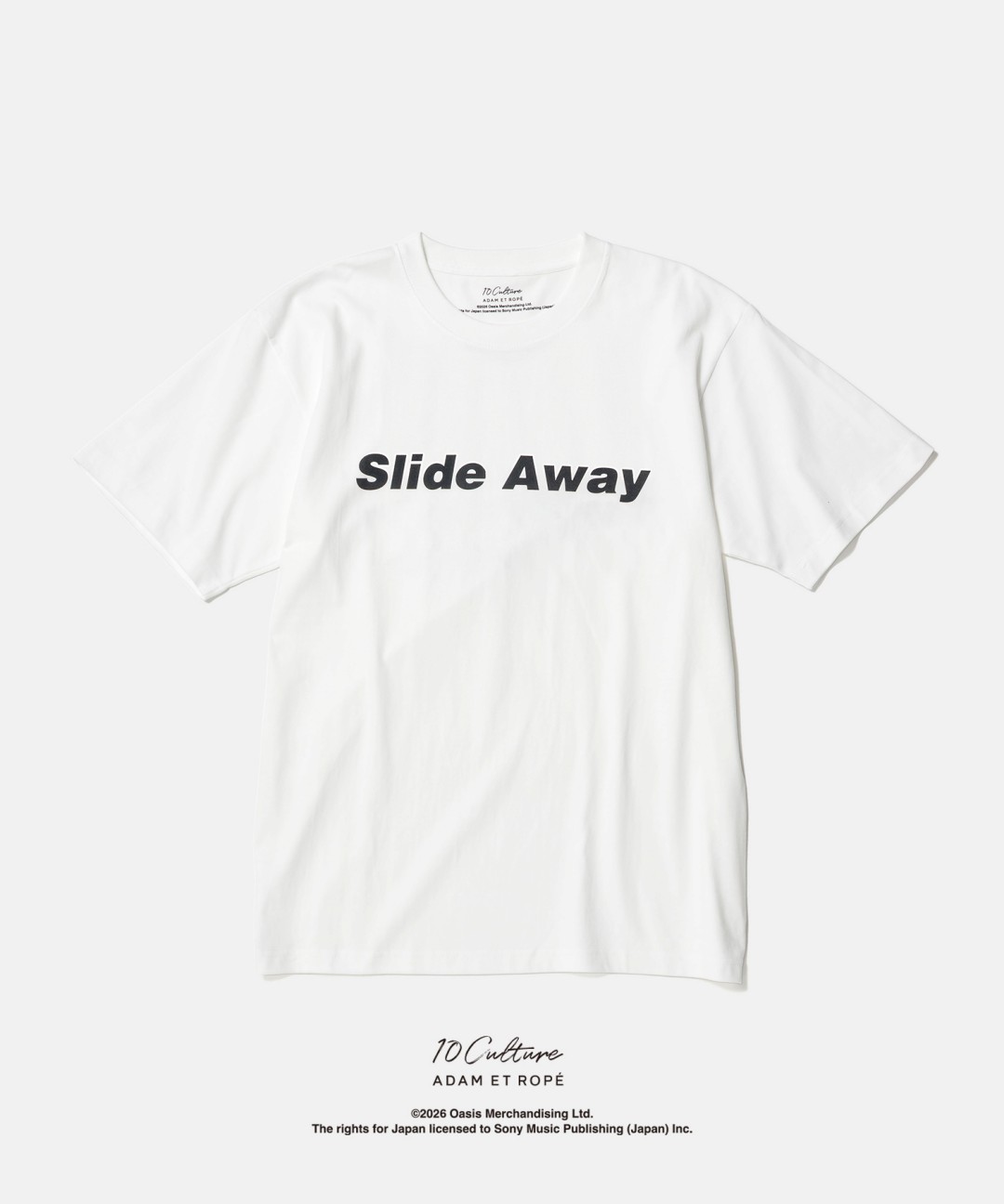 oasis 10Culture / ADAM ET ROPE’ 2026 AW 新作「Stop The Clocks Tee」が9/29 発売 (オアシス アダム エ ロペ ストップ・ザ・クロックス)