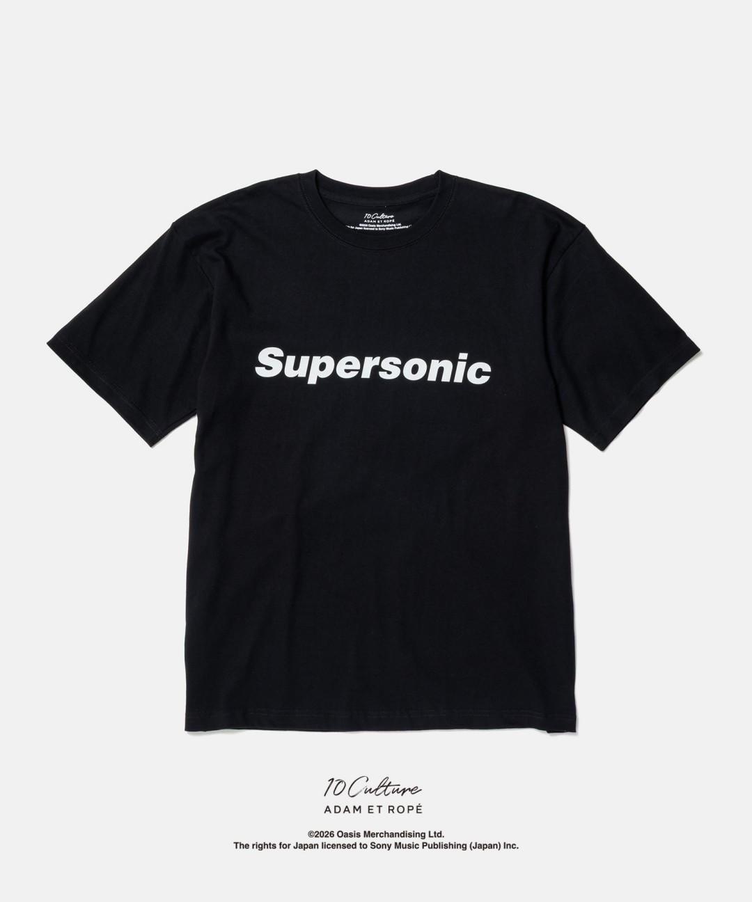 oasis 10Culture / ADAM ET ROPE’ 2026 AW 新作「Stop The Clocks Tee」が9/29 発売 (オアシス アダム エ ロペ ストップ・ザ・クロックス)
