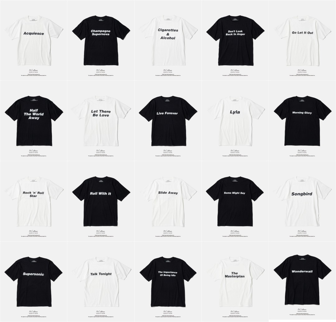 oasis 10Culture / ADAM ET ROPE’ 2026 AW 新作「Stop The Clocks Tee」が9/29 発売 (オアシス アダム エ ロペ ストップ・ザ・クロックス)