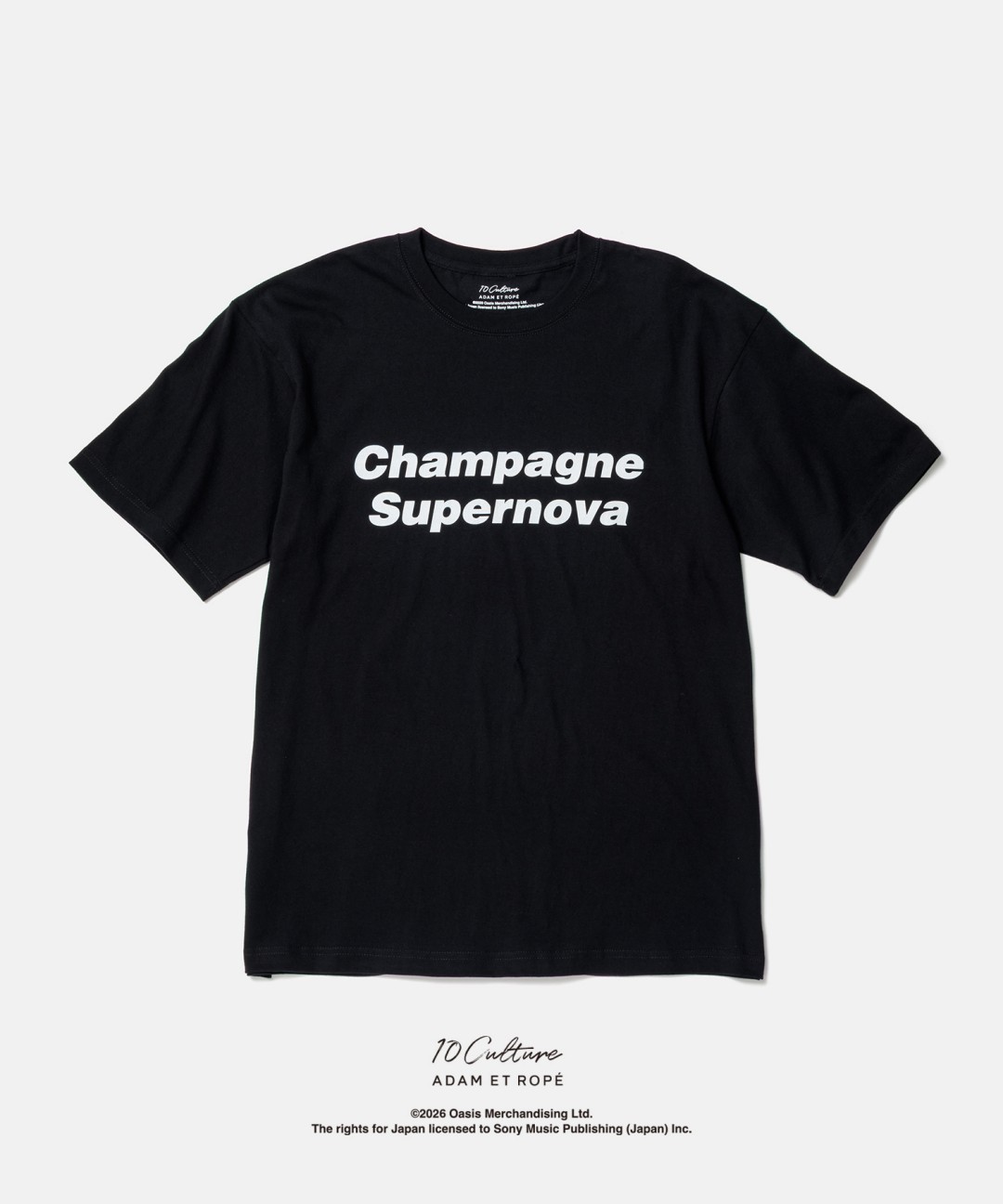 oasis 10Culture / ADAM ET ROPE’ 2026 AW 新作「Stop The Clocks Tee」が9/29 発売 (オアシス アダム エ ロペ ストップ・ザ・クロックス)