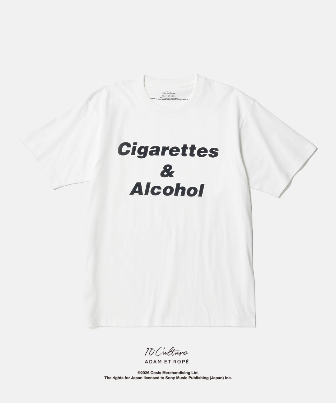 oasis 10Culture / ADAM ET ROPE’ 2026 AW 新作「Stop The Clocks Tee」が9/29 発売 (オアシス アダム エ ロペ ストップ・ザ・クロックス)