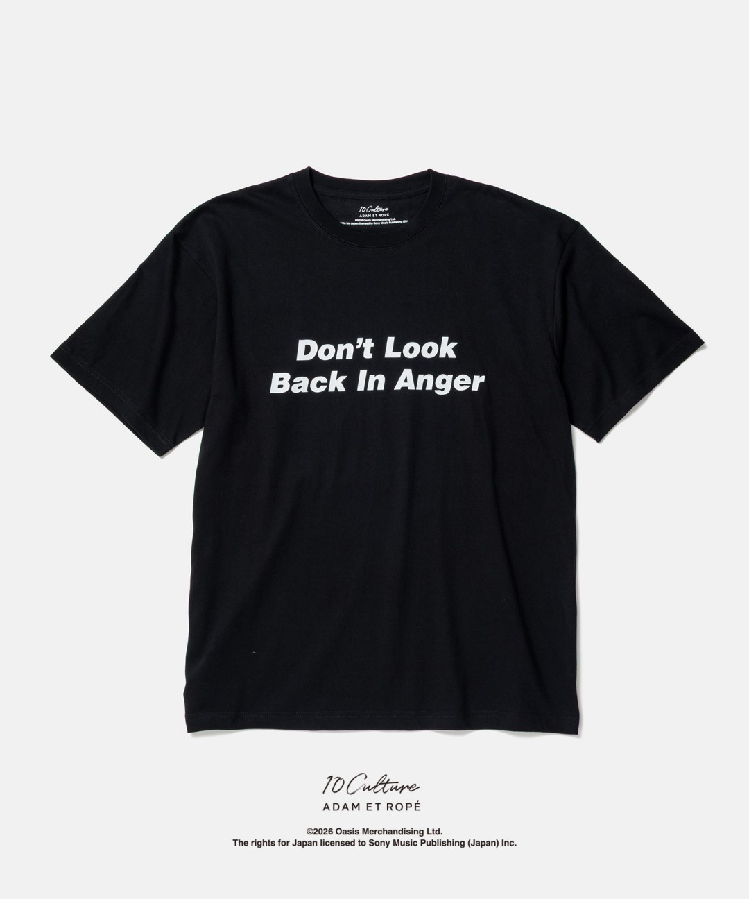 oasis 10Culture / ADAM ET ROPE’ 2026 AW 新作「Stop The Clocks Tee」が9/29 発売 (オアシス アダム エ ロペ ストップ・ザ・クロックス)