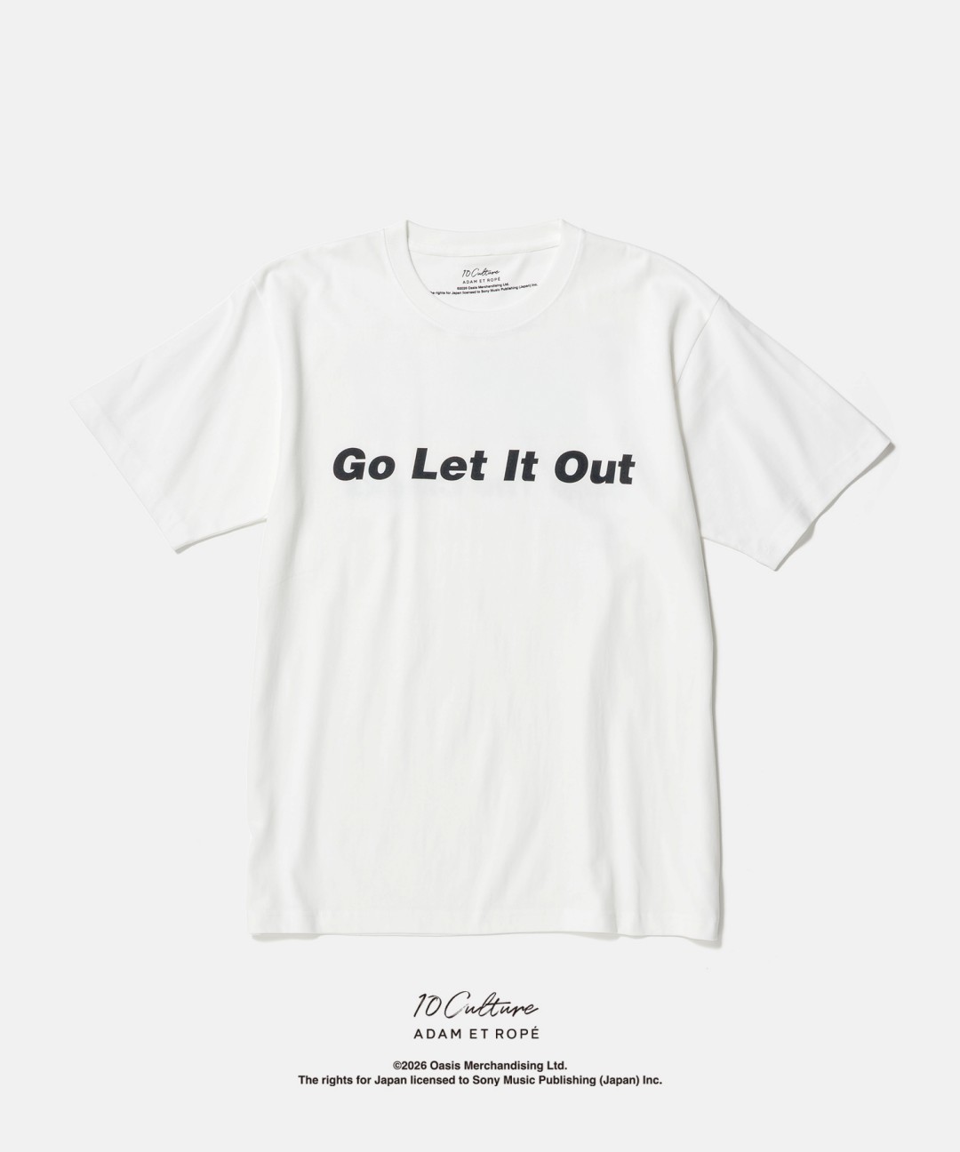 oasis 10Culture / ADAM ET ROPE’ 2026 AW 新作「Stop The Clocks Tee」が9/29 発売 (オアシス アダム エ ロペ ストップ・ザ・クロックス)