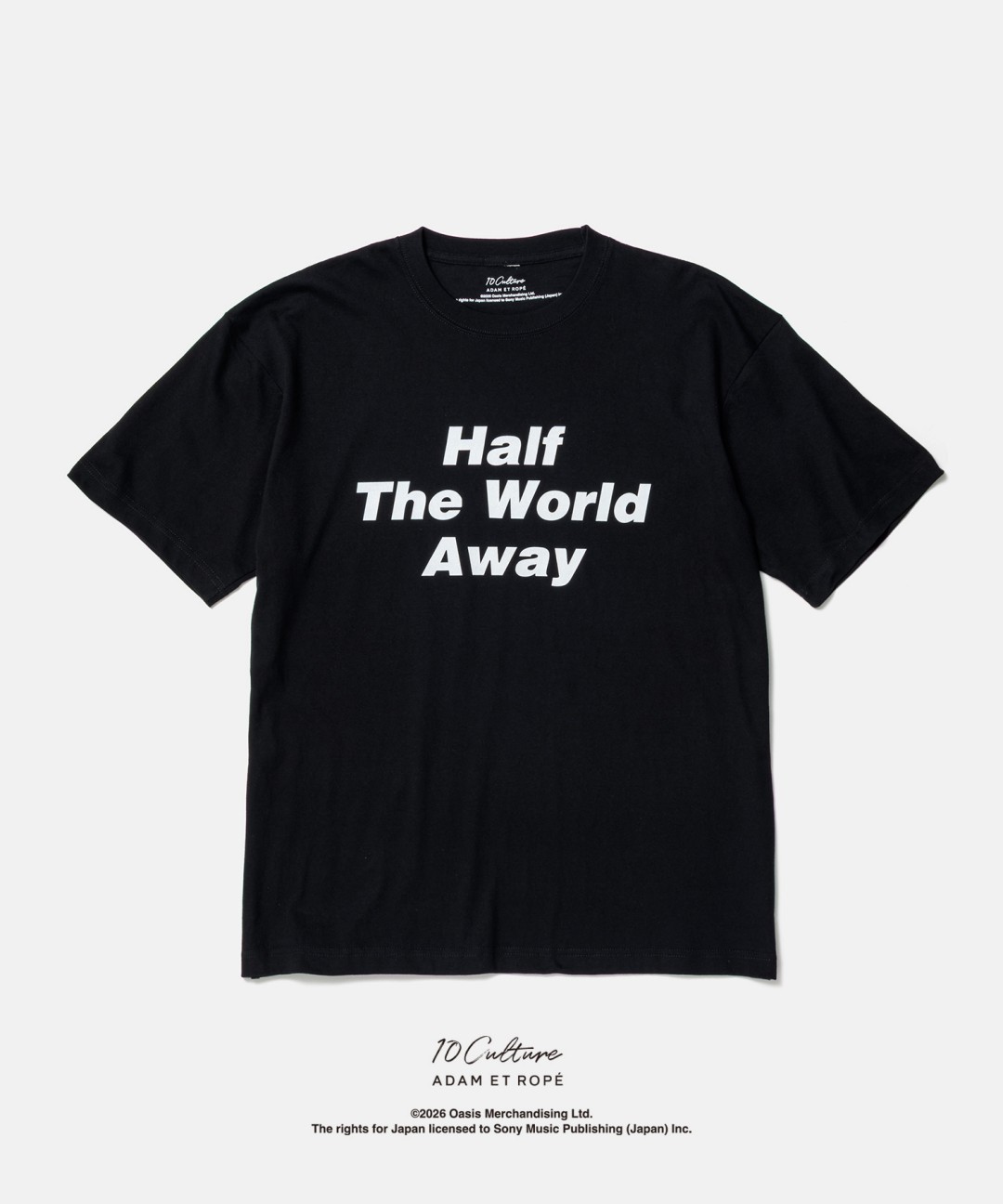 oasis 10Culture / ADAM ET ROPE’ 2026 AW 新作「Stop The Clocks Tee」が9/29 発売 (オアシス アダム エ ロペ ストップ・ザ・クロックス)