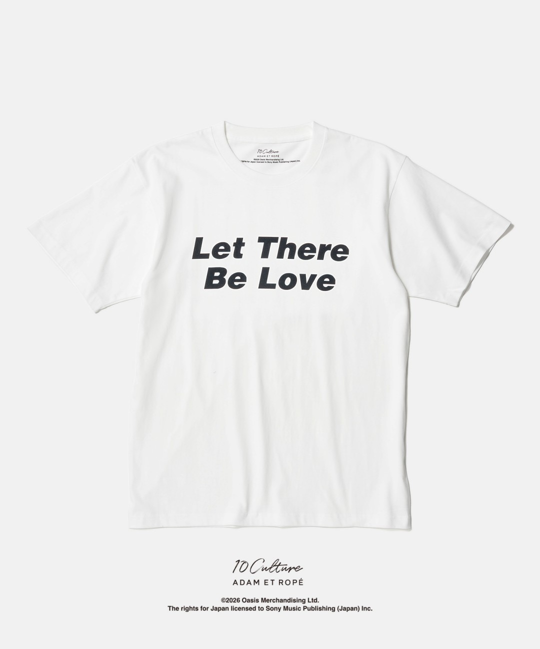 oasis 10Culture / ADAM ET ROPE’ 2026 AW 新作「Stop The Clocks Tee」が9/29 発売 (オアシス アダム エ ロペ ストップ・ザ・クロックス)