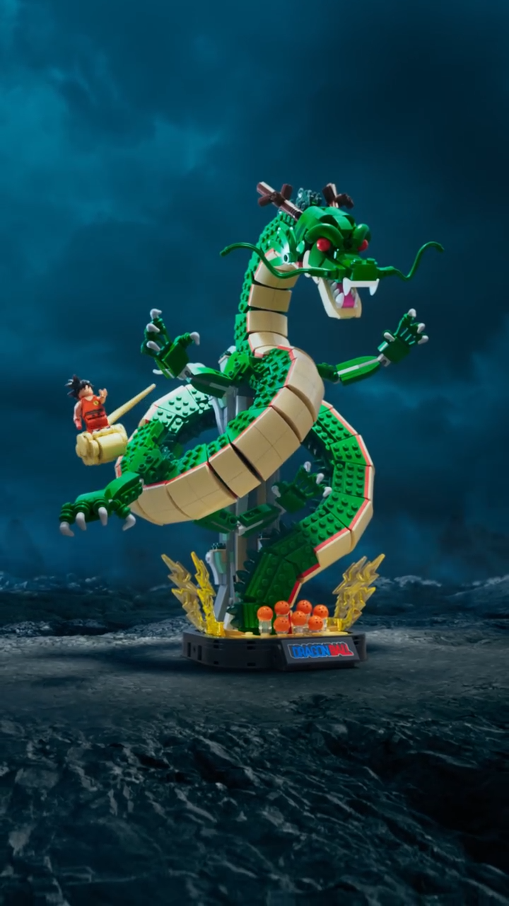 ドラゴンボール × レゴ コラボ「神龍＆孫悟空」が2026年 11/4 発売 (Dragon Ball LEGO Shenron Son Goku) [11390]