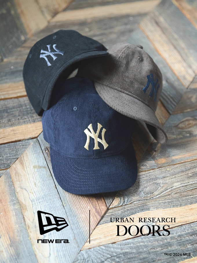 URBAN RESEARCH DOORS × New Era 別注 9THIRTY CORDUROY 2026（new-era × URBAN RESEARCH DOORS）