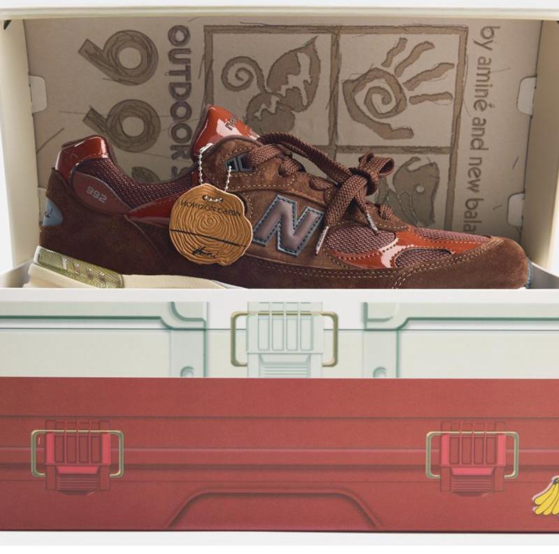 【2026年 10/9 発売】Aminé × New Balance U992 NE “Brown” (アミーネ ニューバランス) [U992NE]