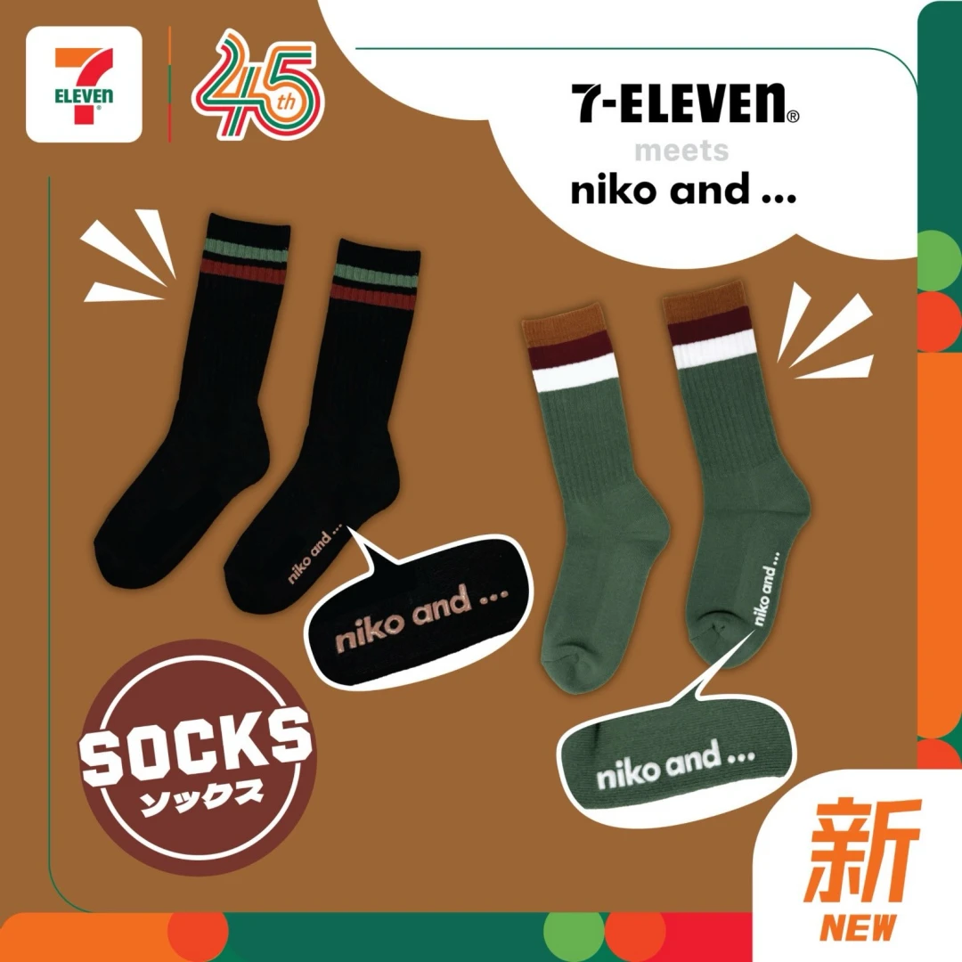 香港7-Eleven × niko and… コラボ第2弾が2026年 9/7 スタート (セブンイレブン ニコアンド)