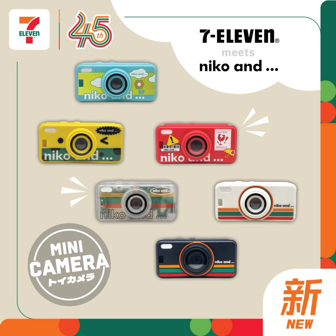 香港7-Eleven × niko and… コラボ第2弾が2026年 9/7 スタート (セブンイレブン ニコアンド)