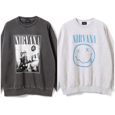 BEAMS × GOOD ROCK SPEED 別注「NIRVANA」Crewneck Sweatが2026年 10月下旬 発売 (グッドロックスピード ビームス ニルヴァーナ)