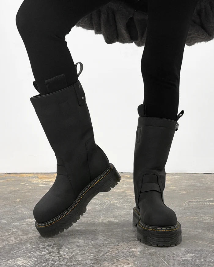 Dr. Martens x RICK OWENS 2026 FW QUAD SOLE シリーズ “PULL ON BOOT/STEEL TOE BOOT/MEGALACE MULE”が9/18 順次発売 (ドクターマーチン リック オウエンス 秋冬)