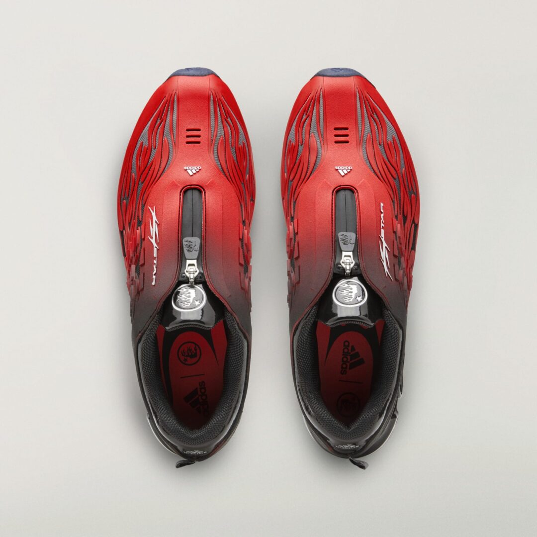 【2026年 秋 発売予定】Hellstar x adidas Originals MEGARIDE S2 “Bright Red/Core Black” (ヘルスター アディダス オリジナルス メガライド “レッド/ブラック”) [LB5626]