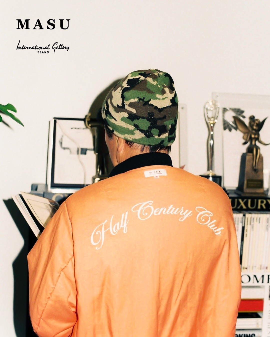 MASU × International Gallery BEAMS “HALF CENTURY BOMBER JACKET”が2026年 9/26 発売 (マス インターナショナル ギャラリー ビームス)