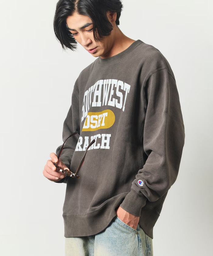 Champion × FREAK’S STORE 2026 FW 別注 “REVERSE WEAVE VINTAGE WASH PRINT SWEAT”が9月下旬 発売 (チャンピオン フリークスストア リバースウィーブ)