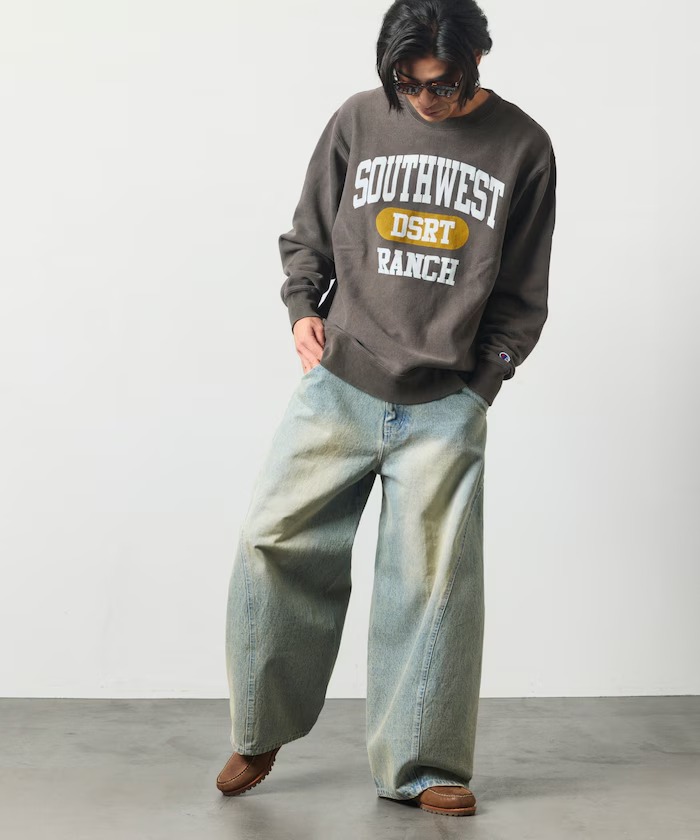 Champion × FREAK’S STORE 2026 FW 別注 “REVERSE WEAVE VINTAGE WASH PRINT SWEAT”が9月下旬 発売 (チャンピオン フリークスストア リバースウィーブ)